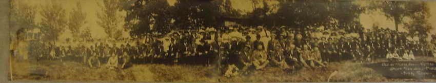 Old Settlers Association Meeting held in Spicer 1913